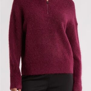 Vince Quarter Zip Sweater